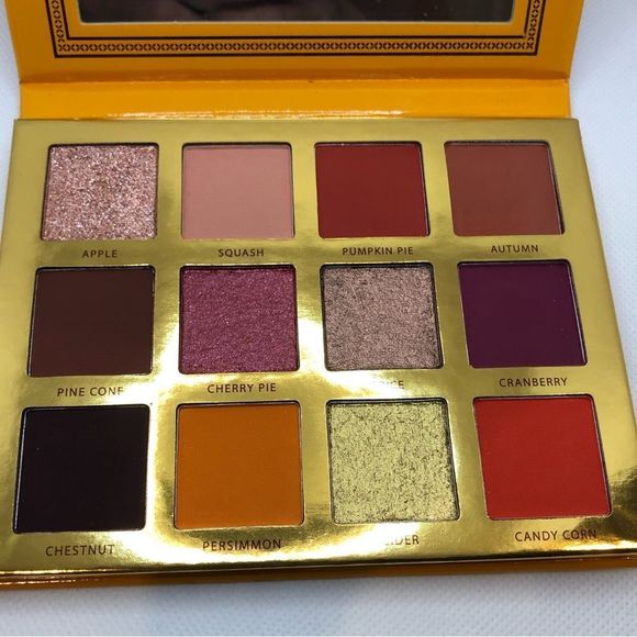 Ace Beaute Falling for You Palette Cruelty Free Shimmer Matte Eyeshadows - Picture 4 of 6